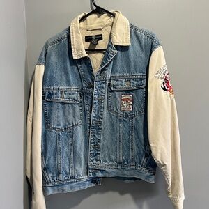 Vintage Denim and Cream Jacket